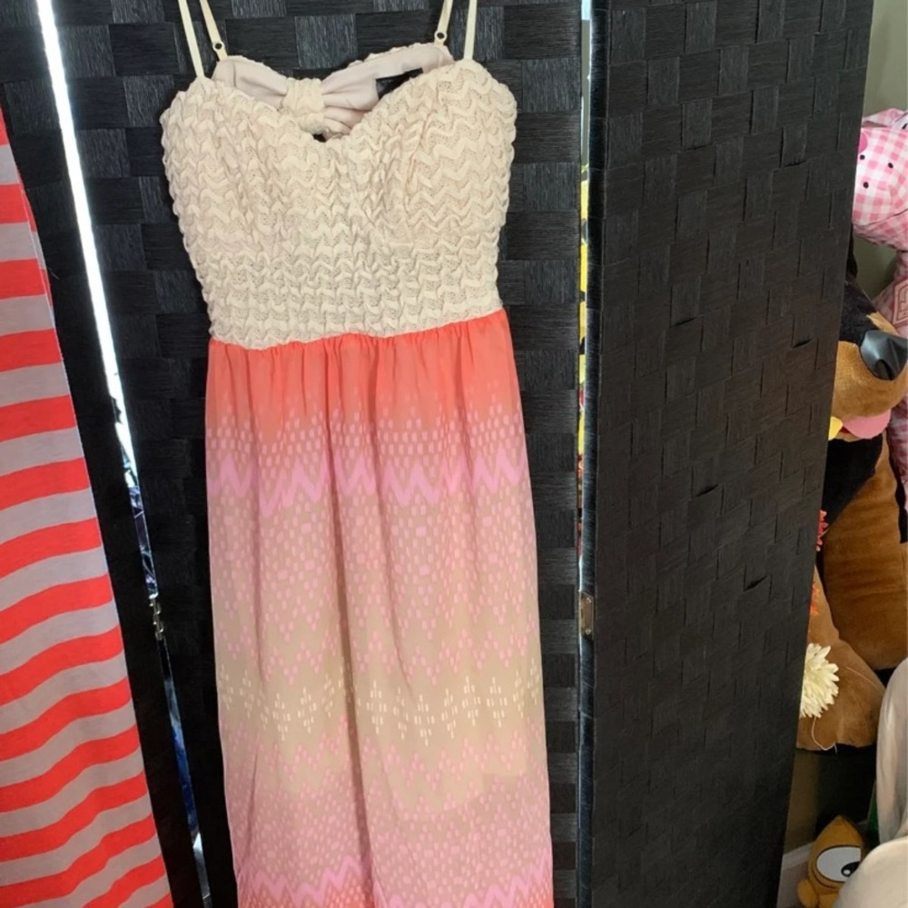 Long Trixi cut dress size small
